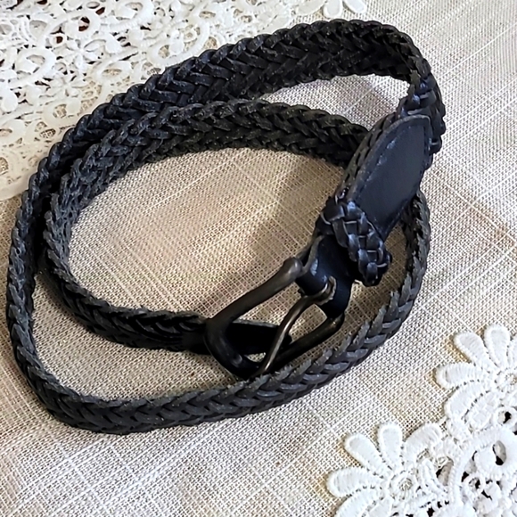 Boys black Belt in very good condition casual utility accesories Size M - Picture 1 of 9